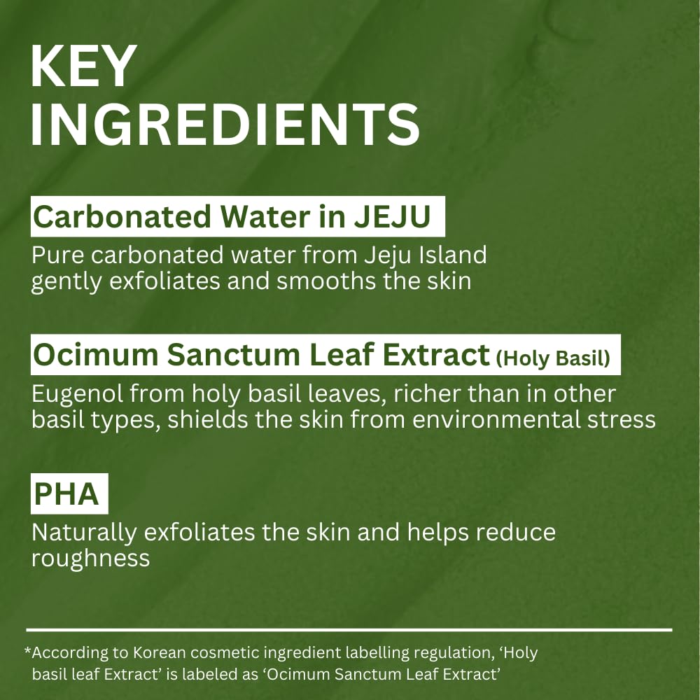 Holy Basil Bubble Deep Mask - Pureveil