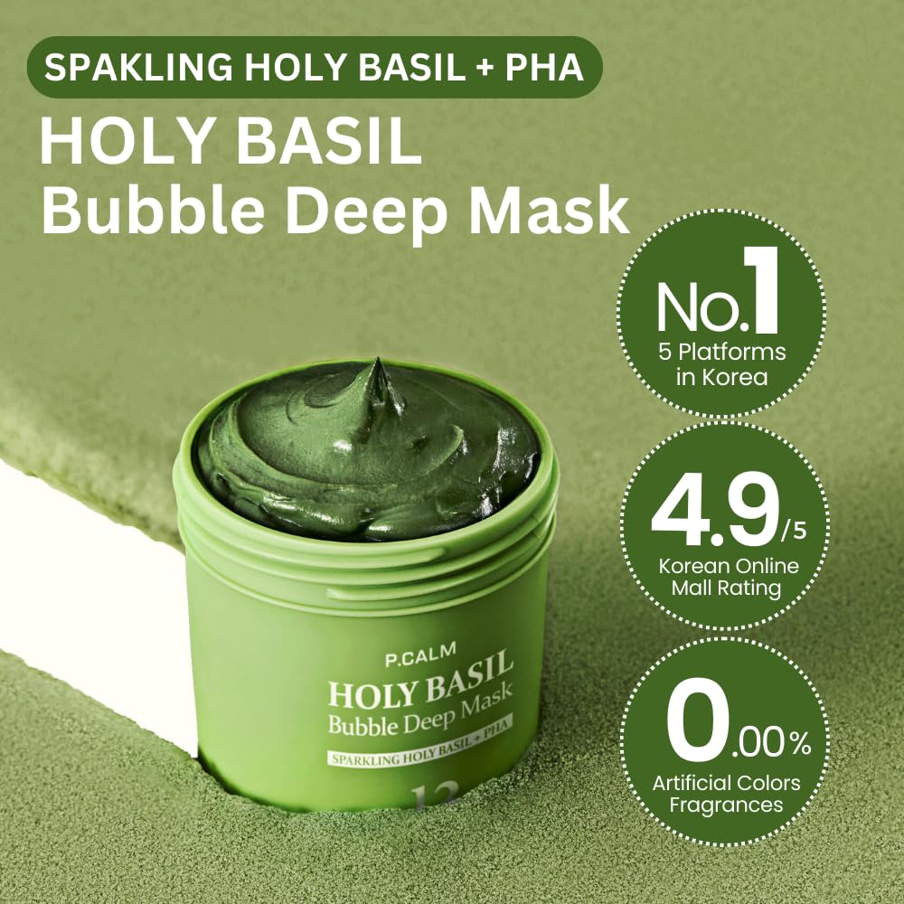 Holy Basil Bubble Deep Mask - Pureveil