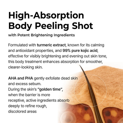 Peel Shot Kojic Acid Turmeric Spray - Pureveil
